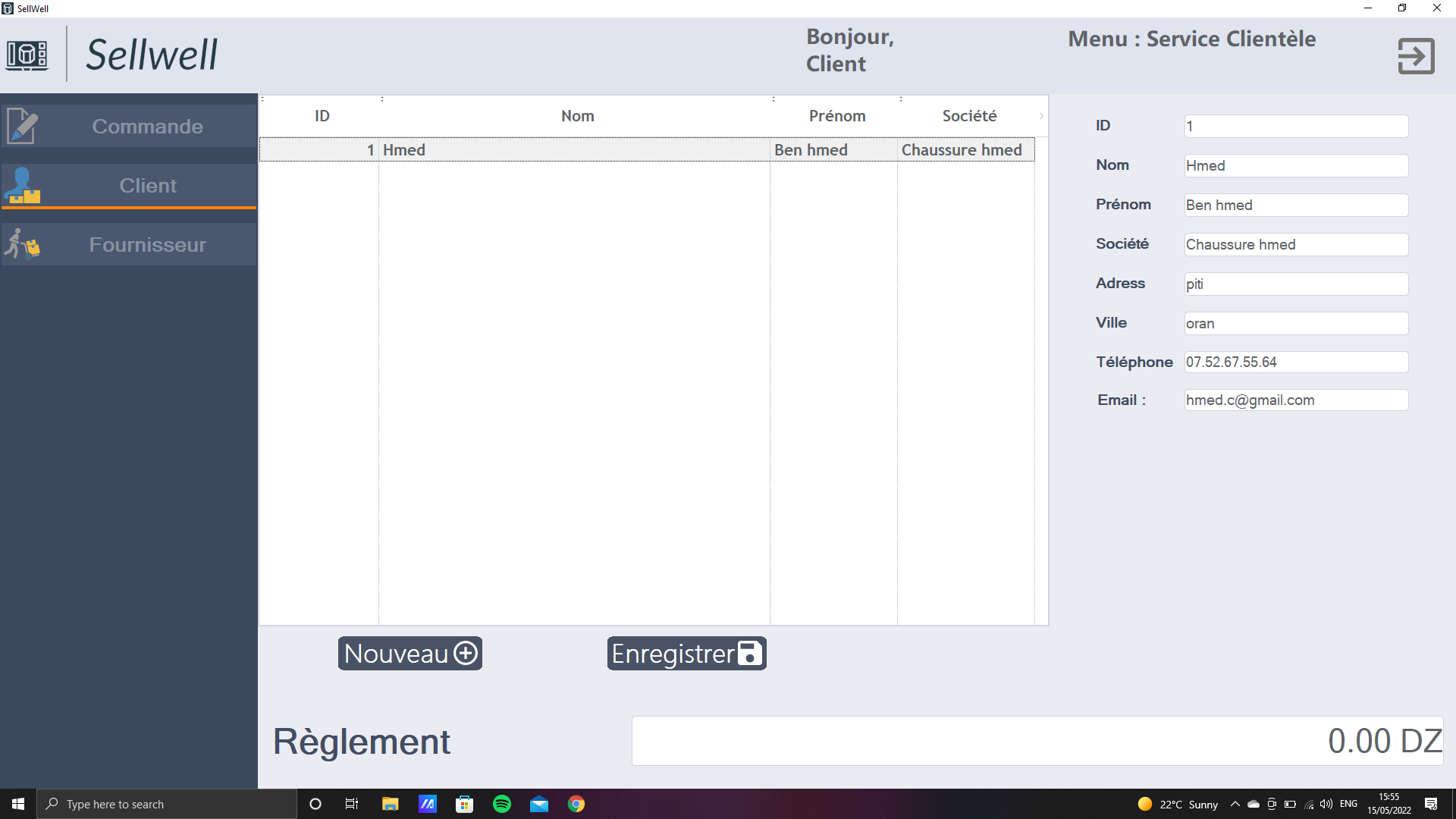 Client Adding